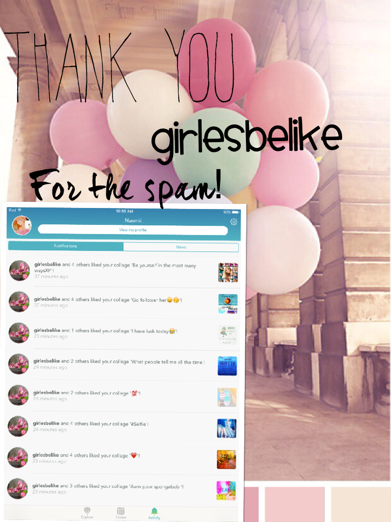 Thank you! Go follow girlesbelike 