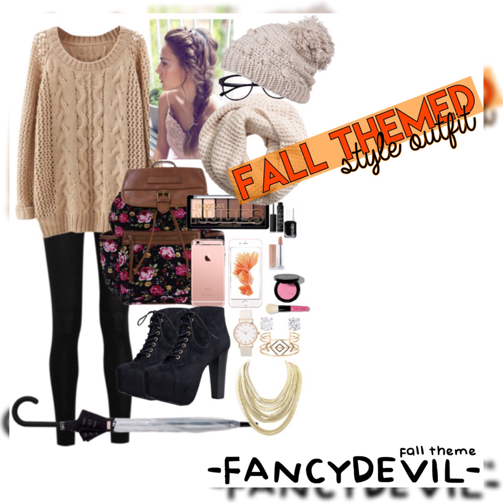 Fall themed outfit🦄✨👊//-FancyDevil-
