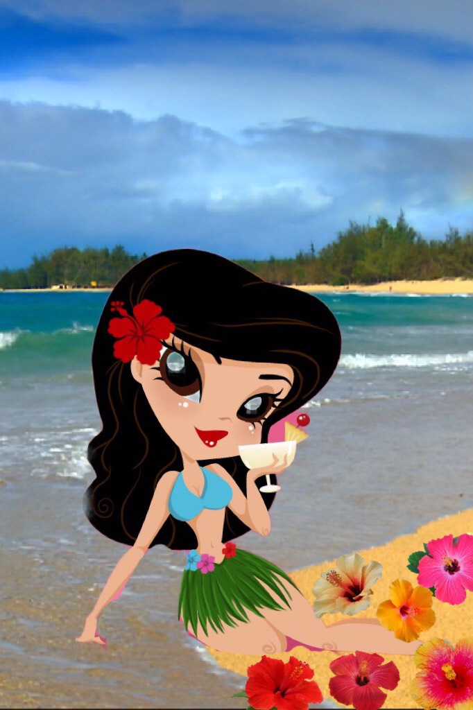 Hawaiian girl 