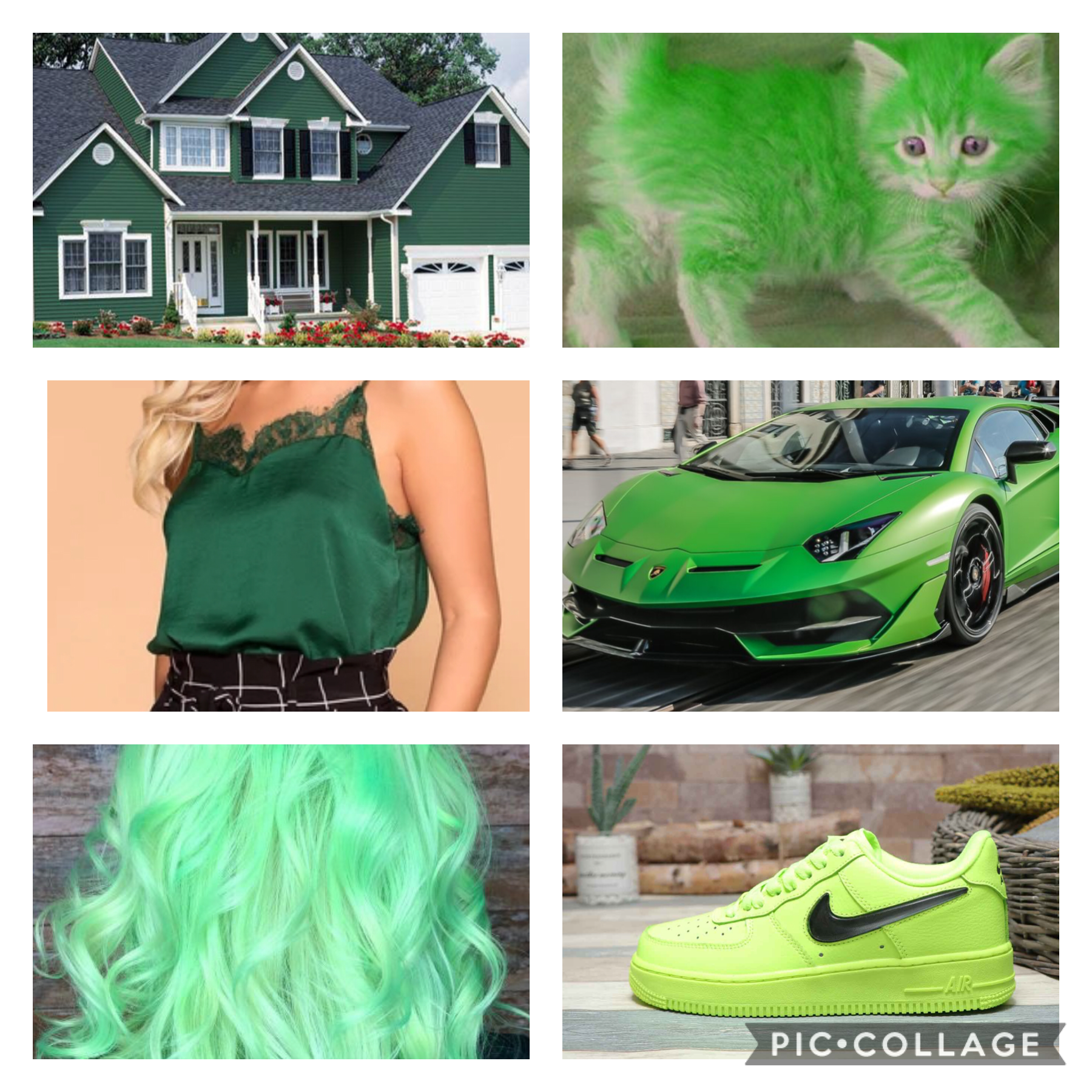 Your favorite color green