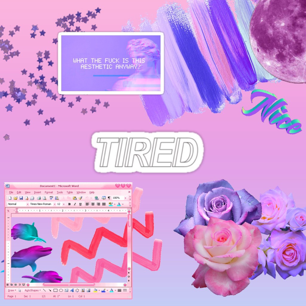 purple/pink aesthetic