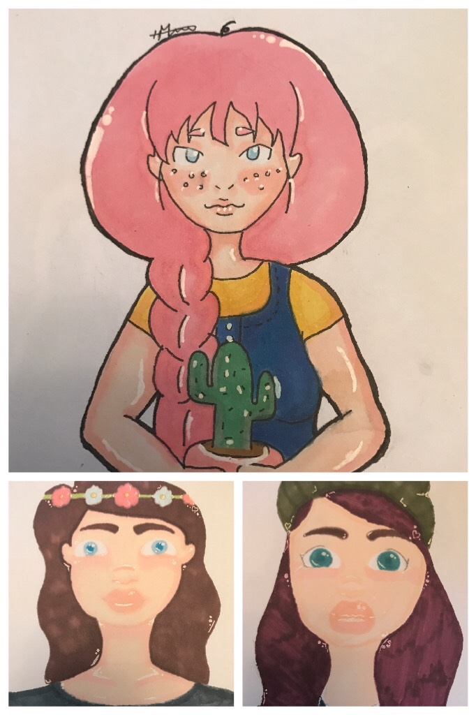 Which one of these old drawings do you want a redraw of?