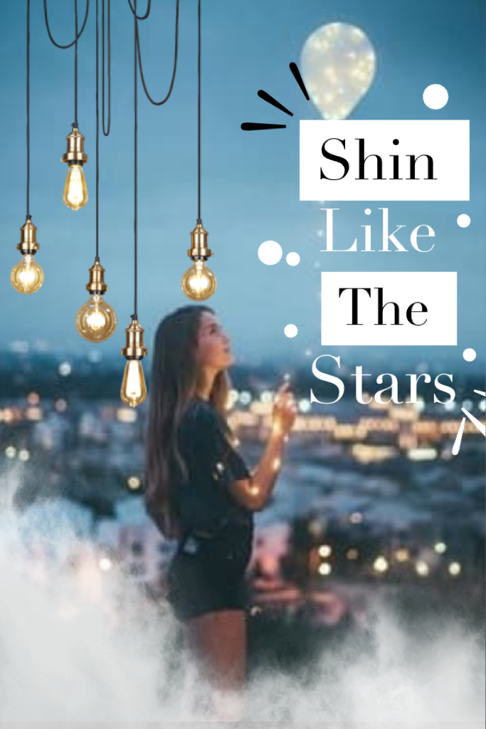 Shin like the stars tap🌚