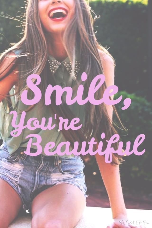 Smile,you're beautiful💗