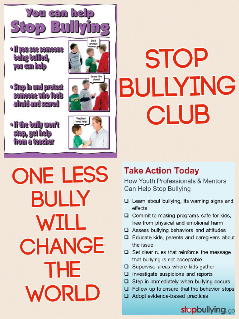 Stop bullying club 