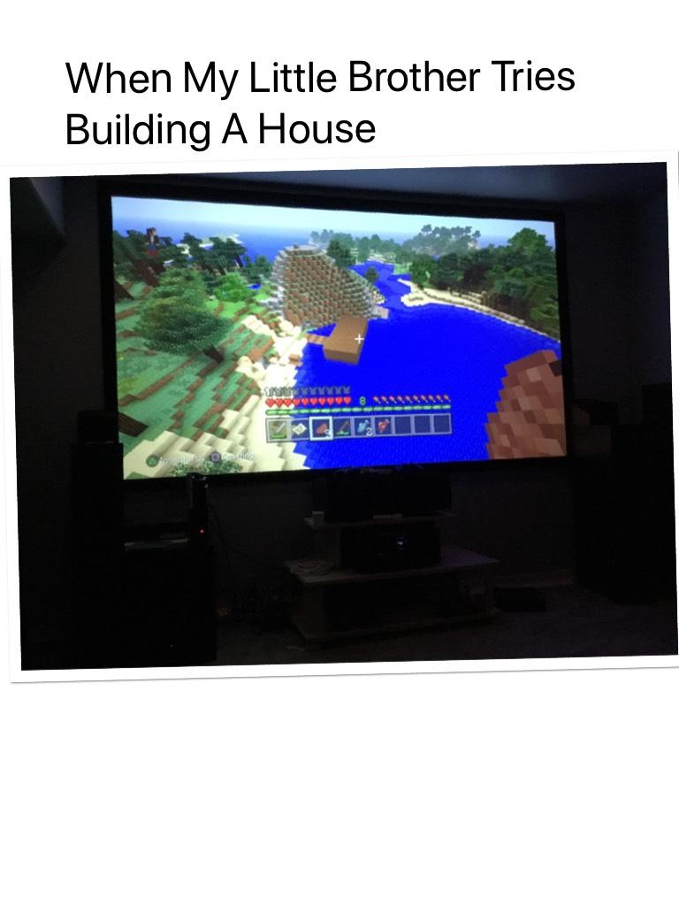 Minecraft House Fail