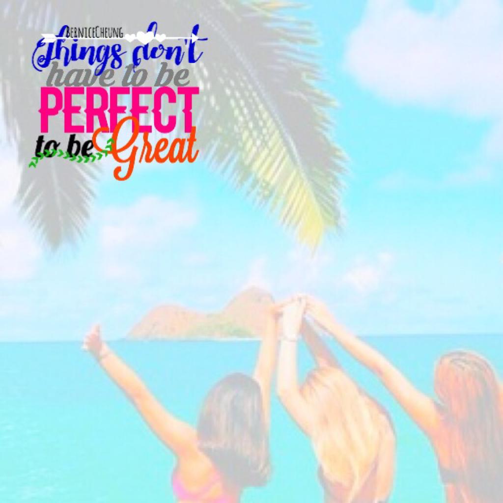👑💖please click me💖👑
 This quote is sooo true, so just don't get your hopes up too high, things don't have to be perfect to be great.💖✨🦄👑💕😘😍🍀💎🌹🌺