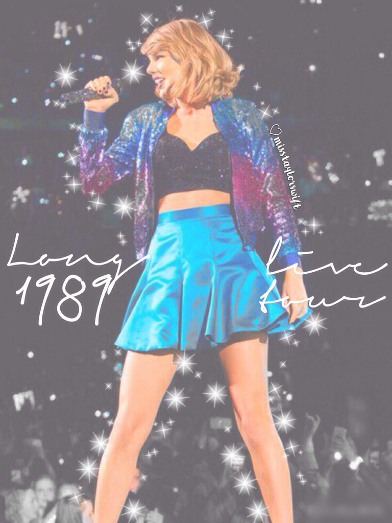 what an amazing tour it has been 💓✨ can't believe it's over ): long live 1989!! 