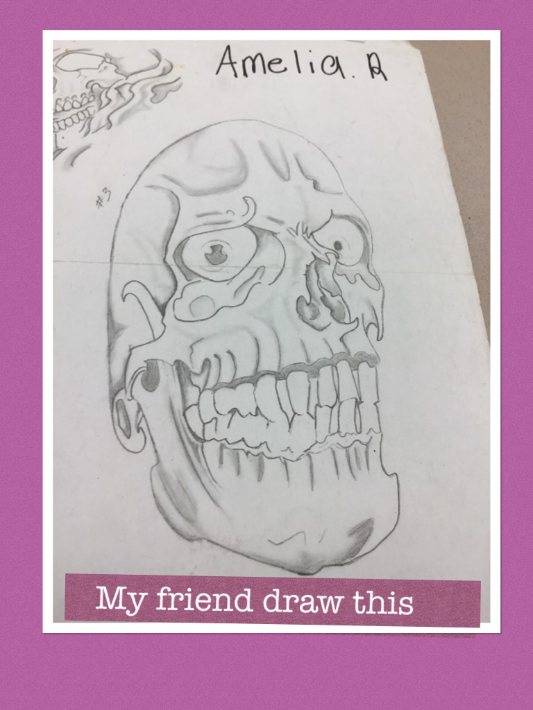 My friend draw this