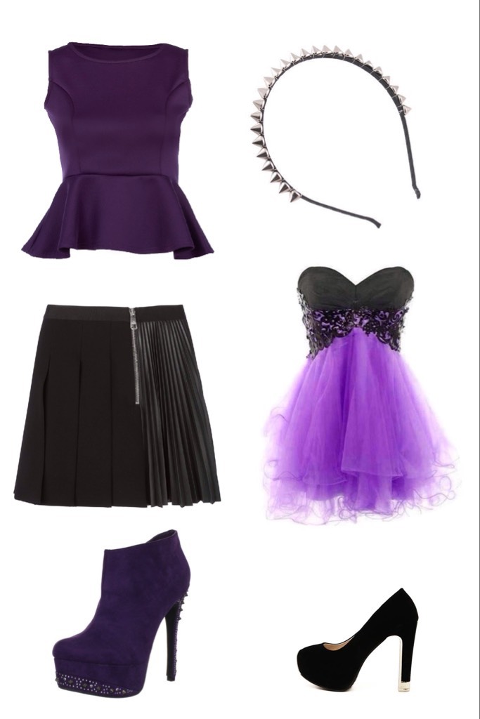 Raven Queen outfit from Ever After High.