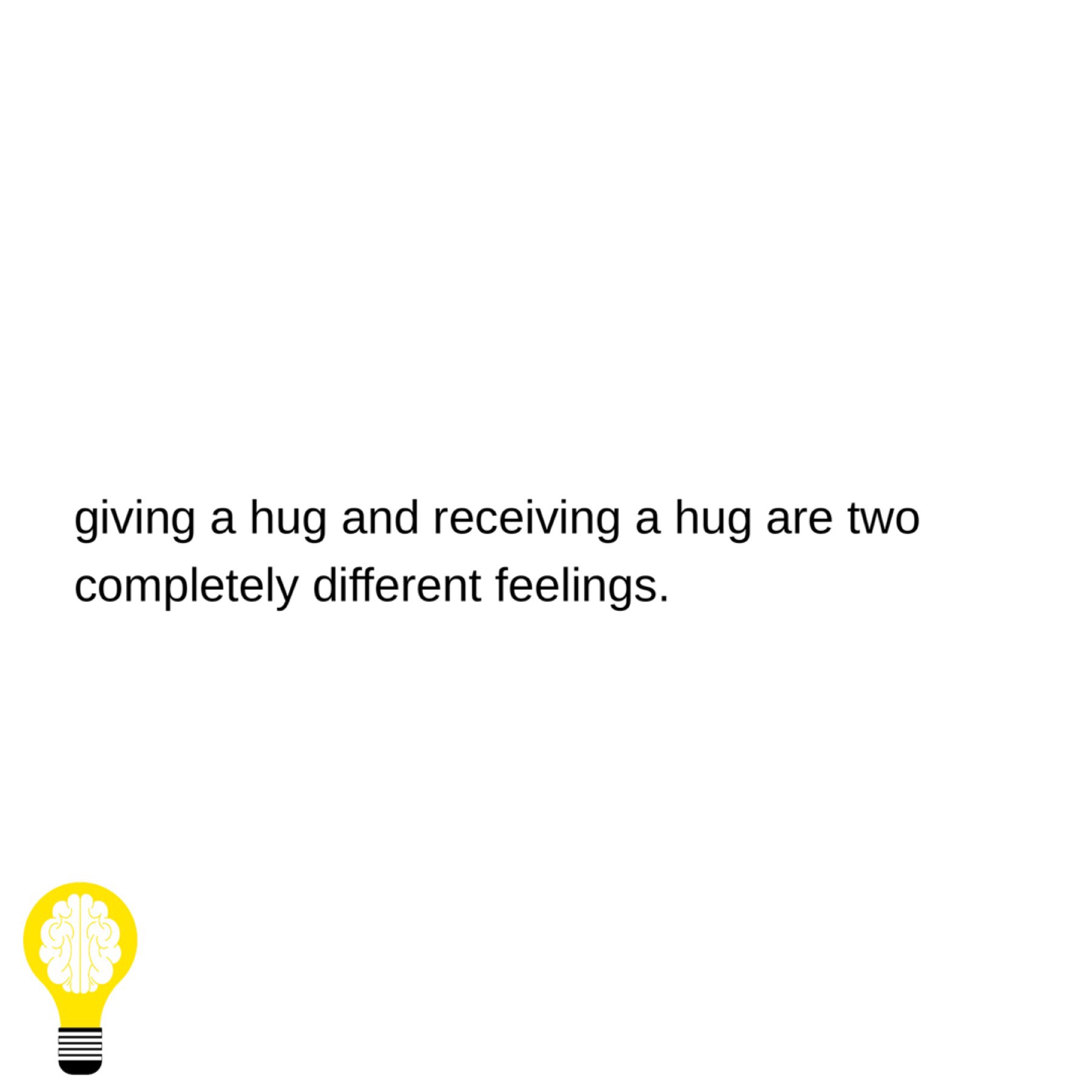 tap for question 💖

what makes you feel happier,
giving a hug, or receiving a hug?
