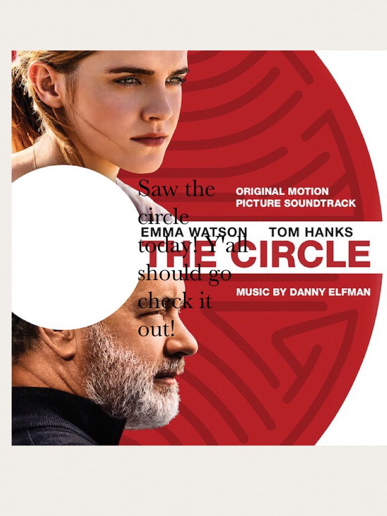 Saw the circle today! Y'all should go check it out!