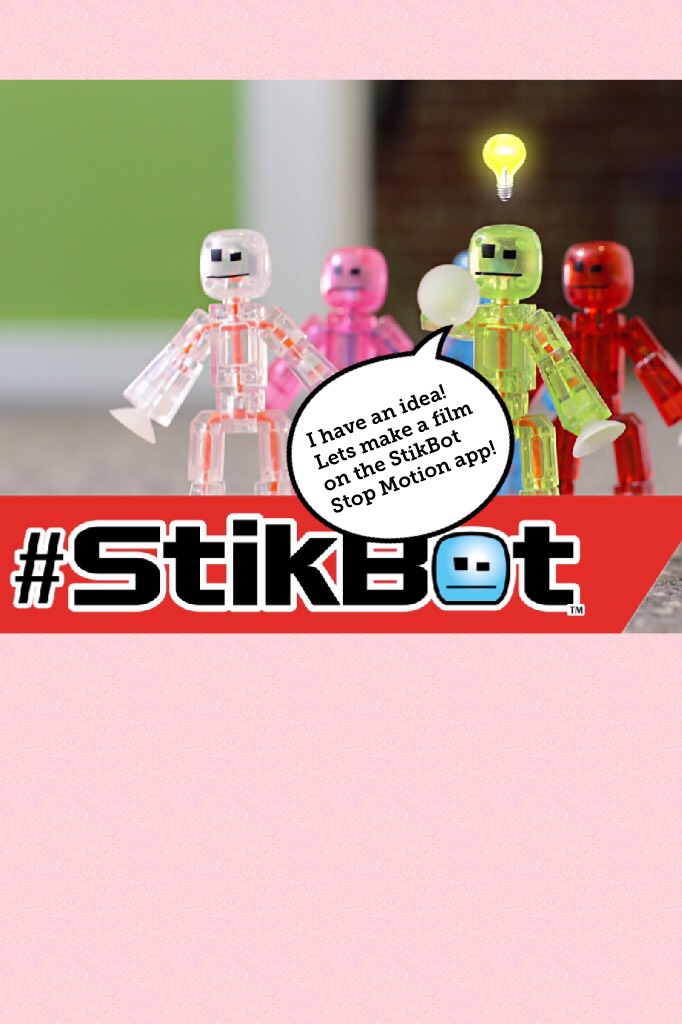 StikBot Studio 
  You can download it on the app store or google play! So much fun! If you have a StikBot  green screen, you can put backgrounds on your stop motion movies! Then upload it to your photos to watch it! Have fun! 