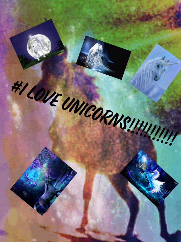 #I LOVE UNICORNS!!!!!!!!!!!