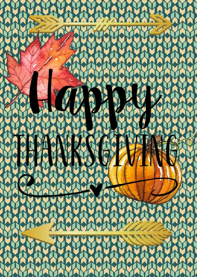 Happy Thanksgiving Everyone. Hope you have  great Holiday!!