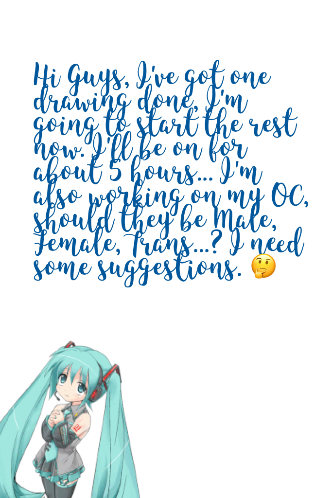 Yes, a Miku Gif will serve as my signature. 💨
 
