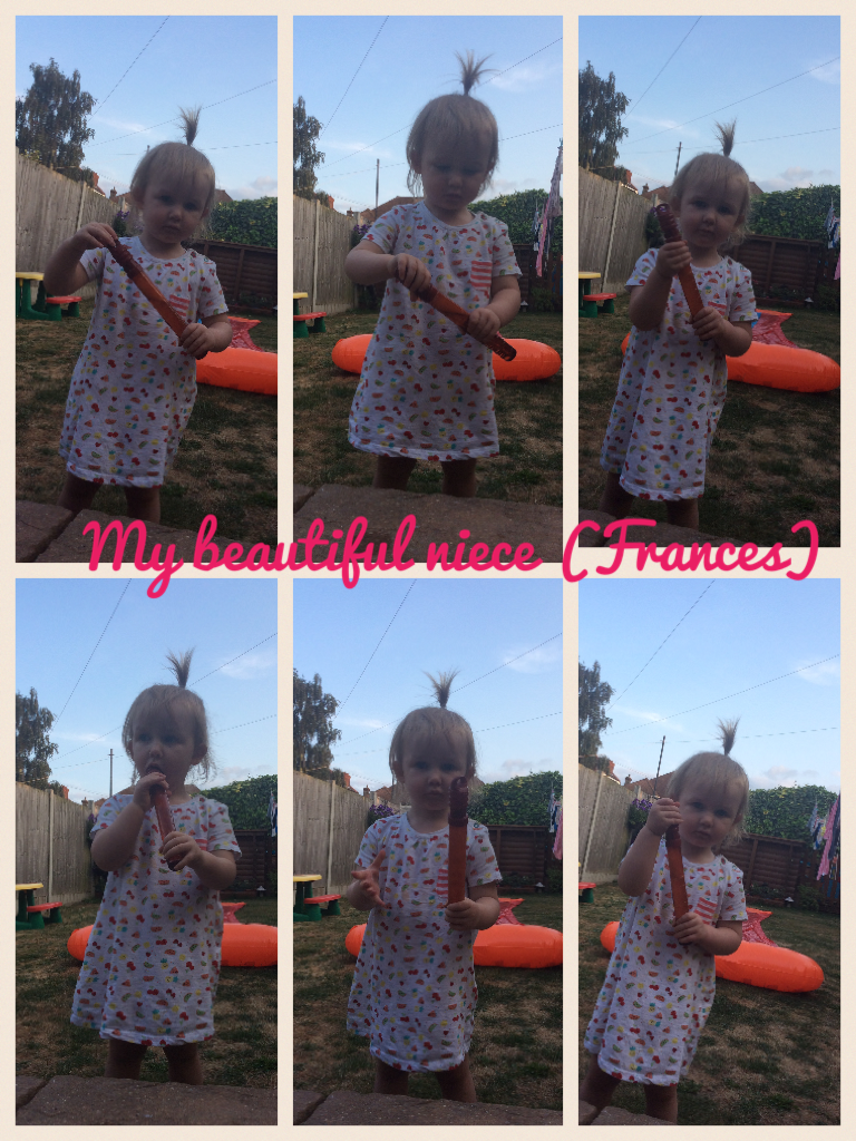 My beautiful niece (Frances)👶🏼👶🏼👶🏼