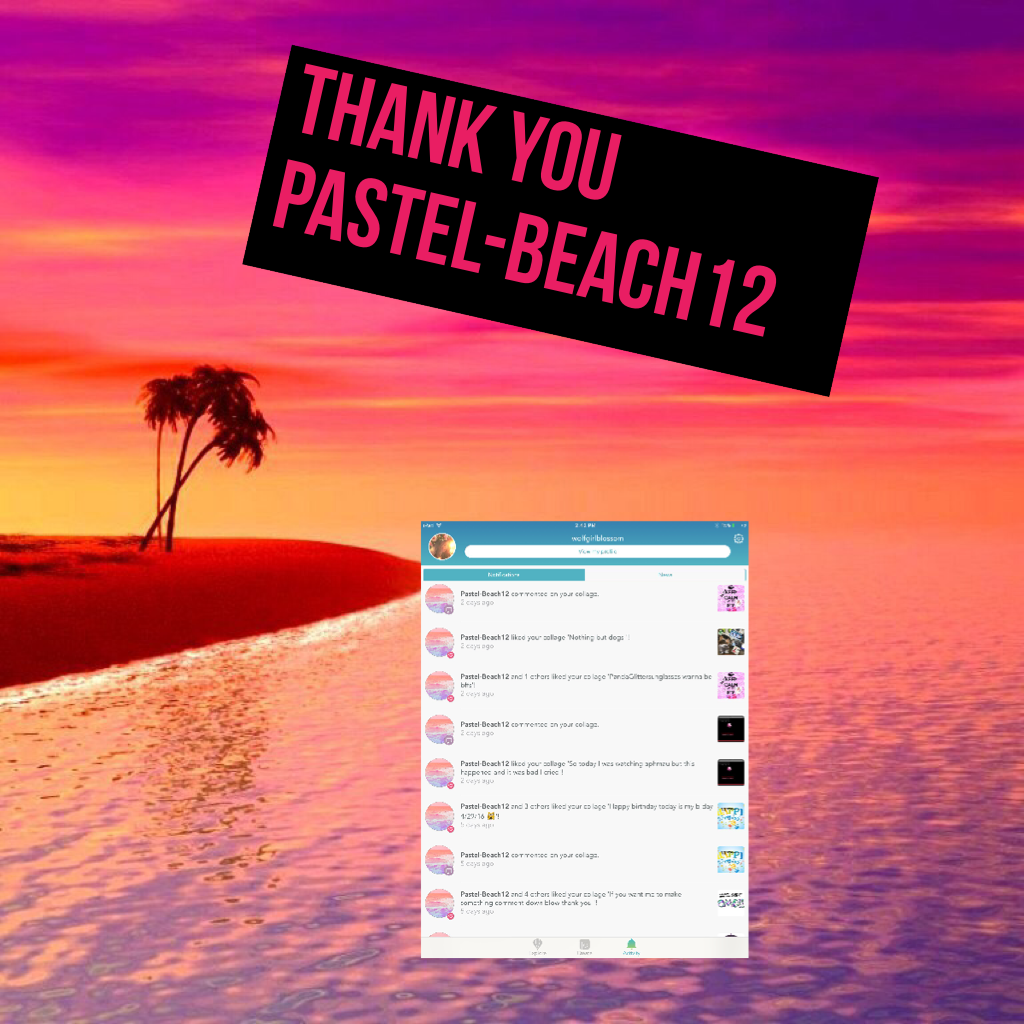 Thank you pastel-Beach12 