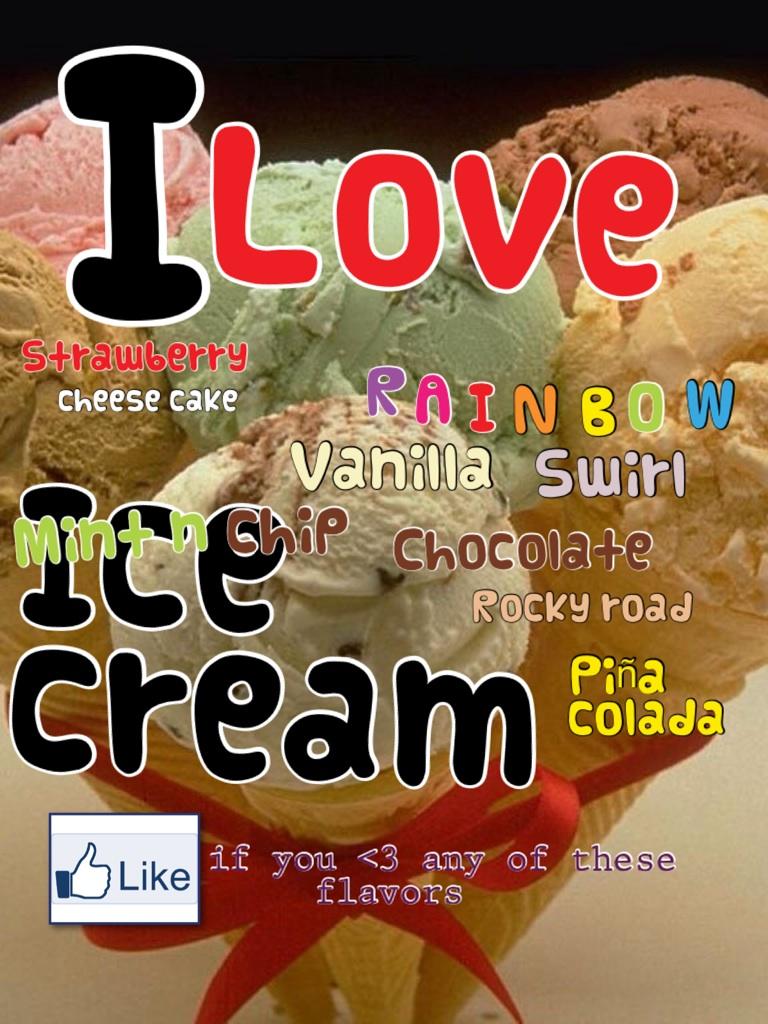 Ice cream!!