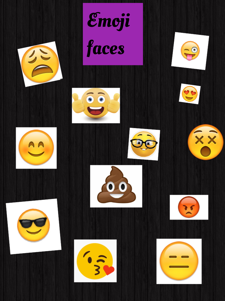 Emoji faces 