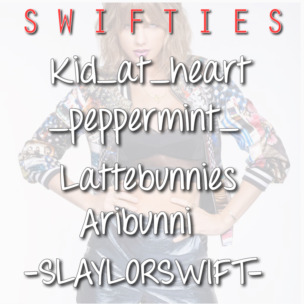 Okay! This is the swifties team!❤️ get to know each other in the comments!😊