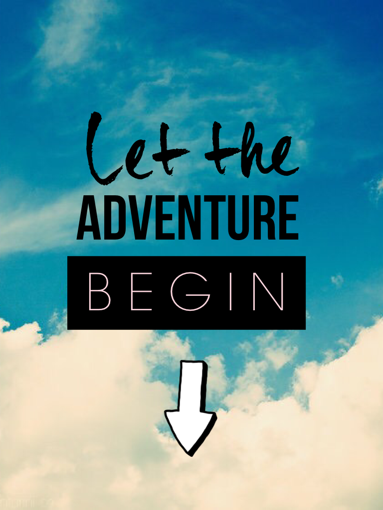 Let the adventure begin 🦄💕😱❤️