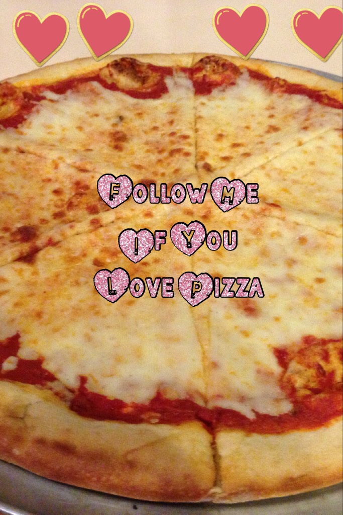 Follow Me If You Love Pizza
