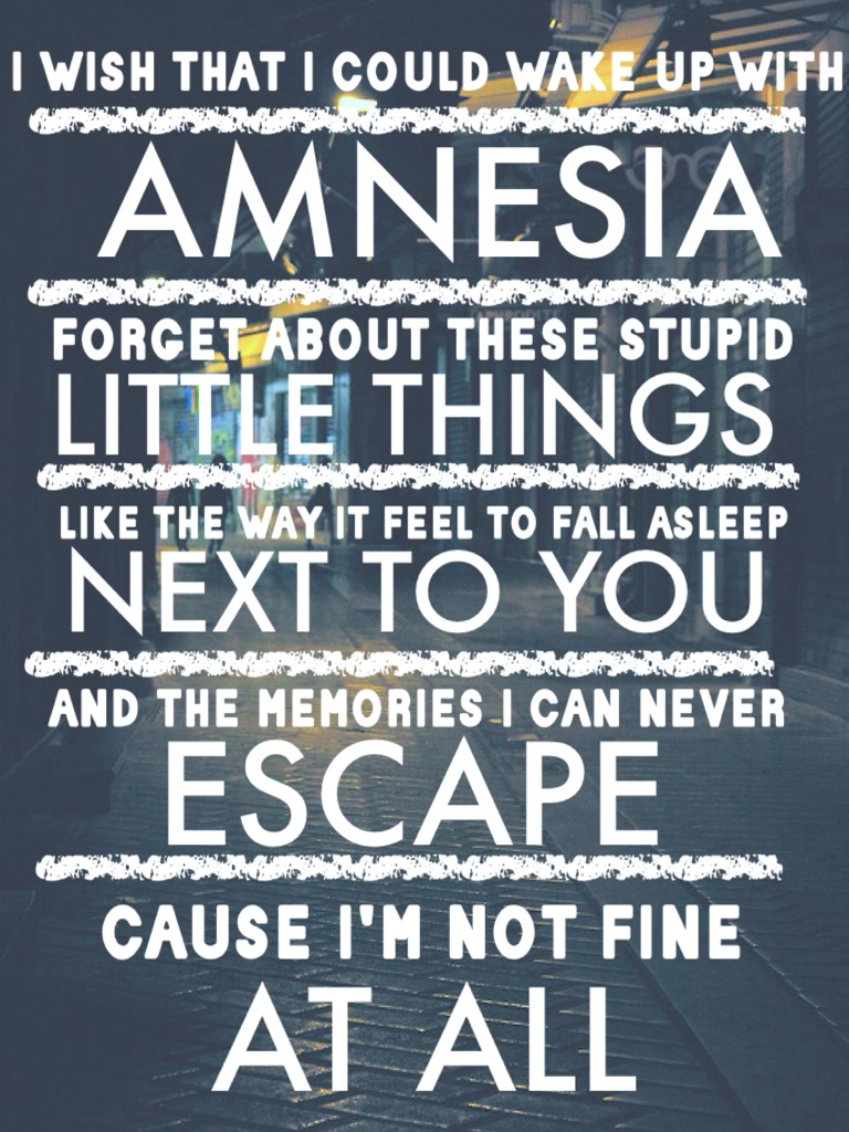 Amnesia 5SOS my new favourite song 👌