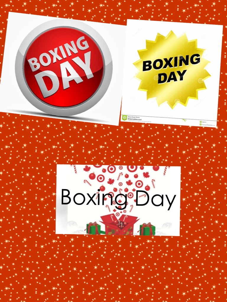 Boxing Day!!