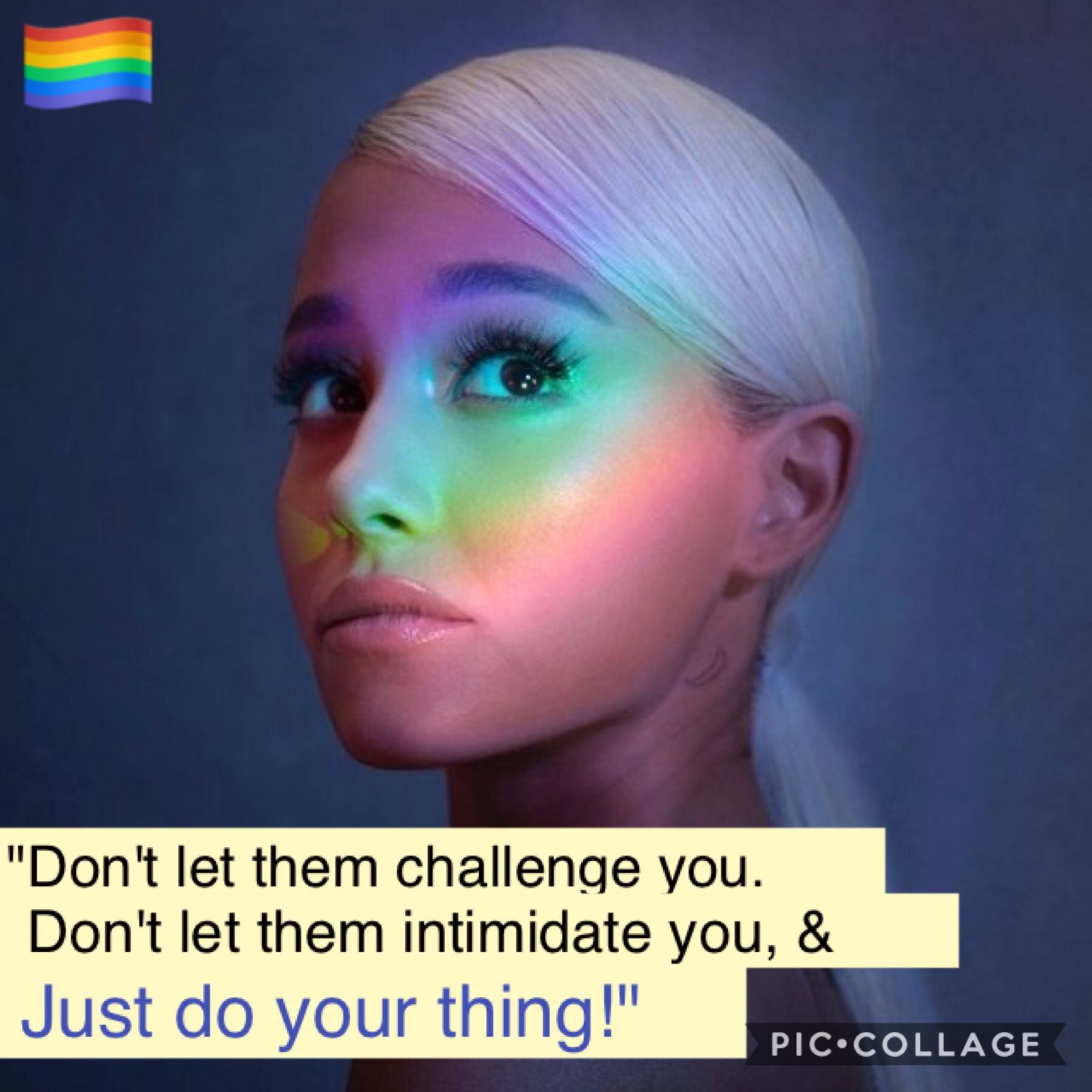 Extremely late Pride Day post! Quote by Grandpa Grande ❤️