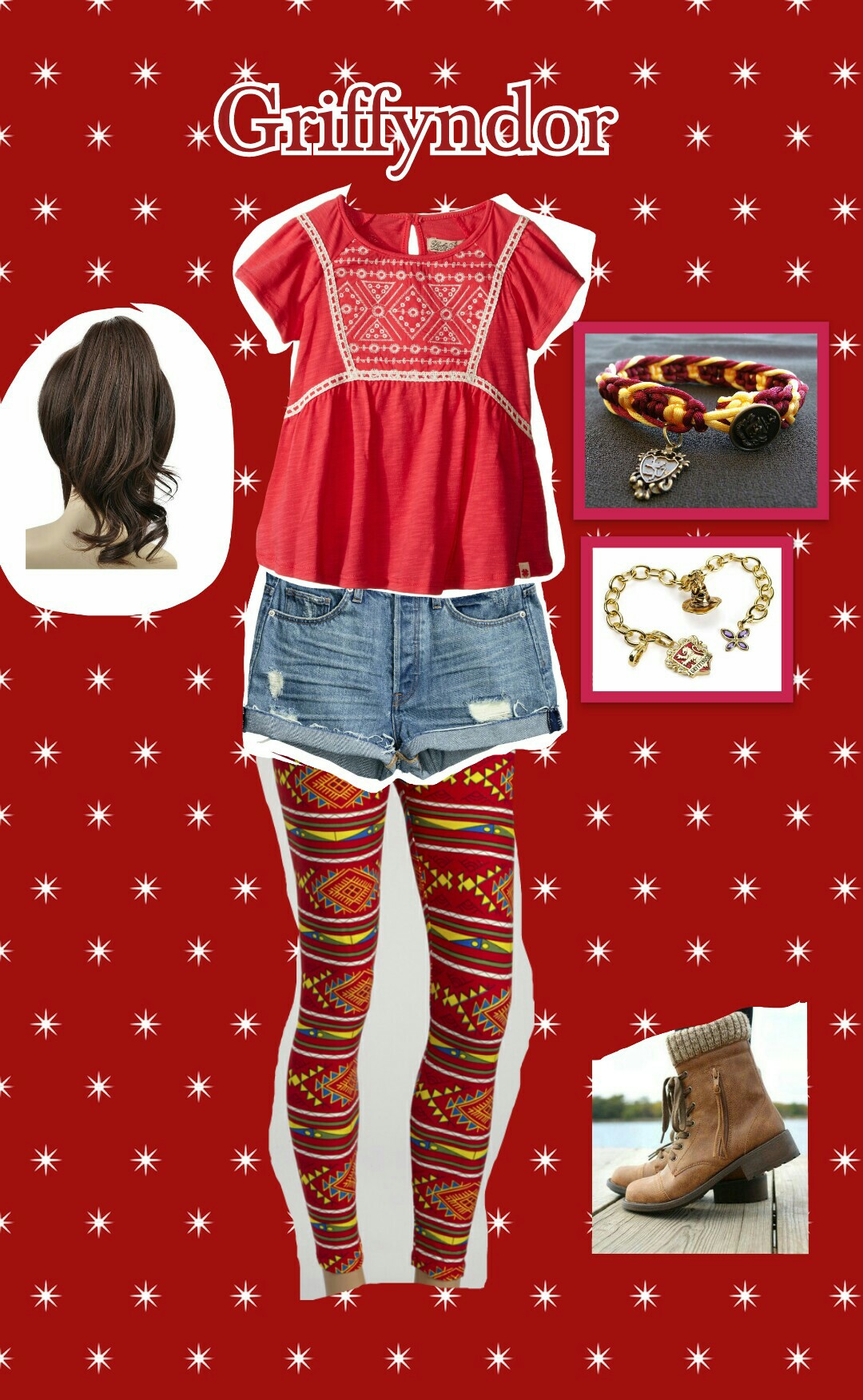 Gryffindor normal outfit.... If u want to see other house comment which one u want to see next!!!