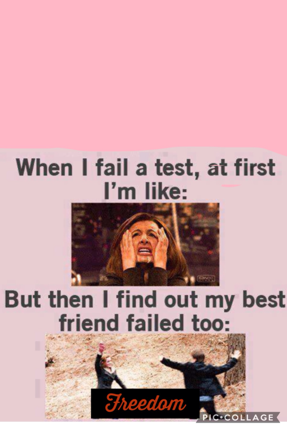 Testing horrible you and your friends fail the test awesome 