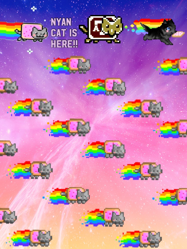 Nyan cat is here!!