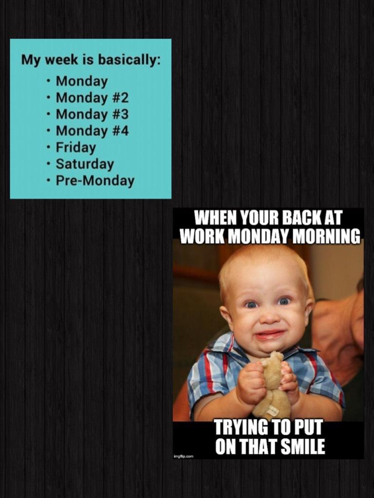 i hate monday so much...
