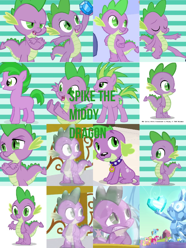 Spike the middy dragon