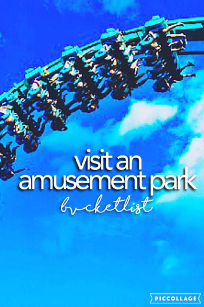 2. visit an amusement park 