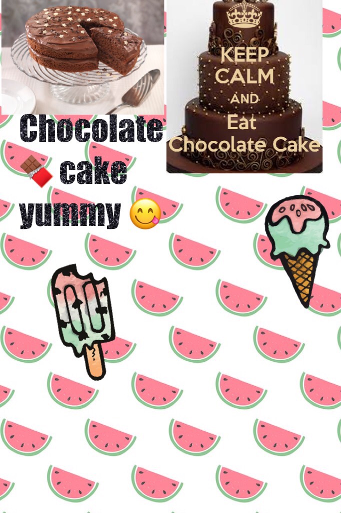 Chocolate 🍫 cake yummy 😋 