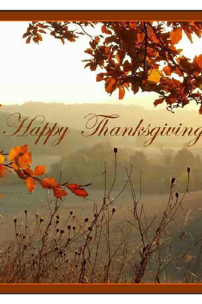 Happy thanksgiving y'all 