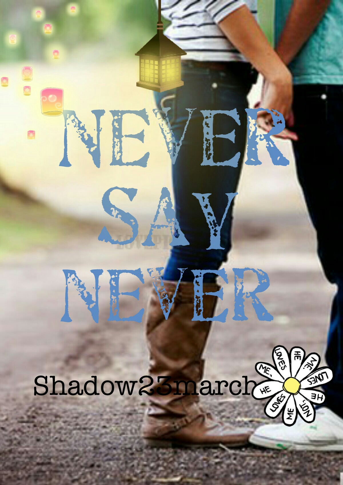 Tap!
This is another cover for a story in writing on Wattpad.comecheck it out there, my profile name is Shadow23march! It is a fairly clique BadboyxNerd story but I hope you enjoy it anyways!
