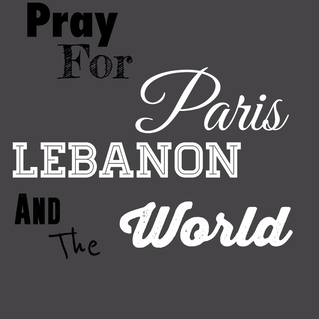 I feel like everyone has forgotten about what happened in Lebanon even though it was just as sad as what happened in Paris 