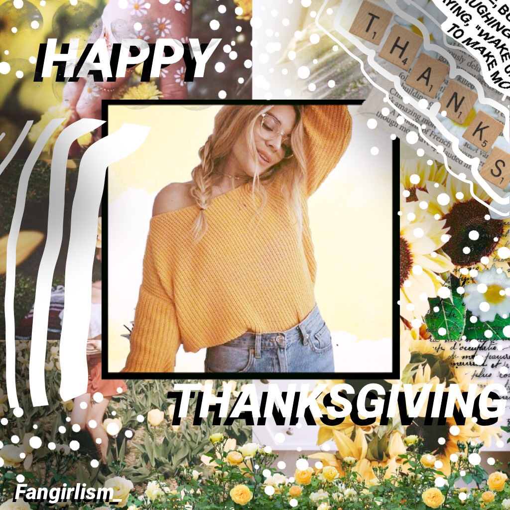 🌼tap🌼

HAPPY THANKSGIVING!!!!🍁🦃🍂I PROBS GAINED LIKE 10 POUNDS TODAY BUT WHO CARES 😂
•GUYS I’m so excited for tomorrow bc we’re hanging up our Christmas decorations and IM SO EXCITED BC I LOVE CHRISTMAS WELFISIKJRKEHB•