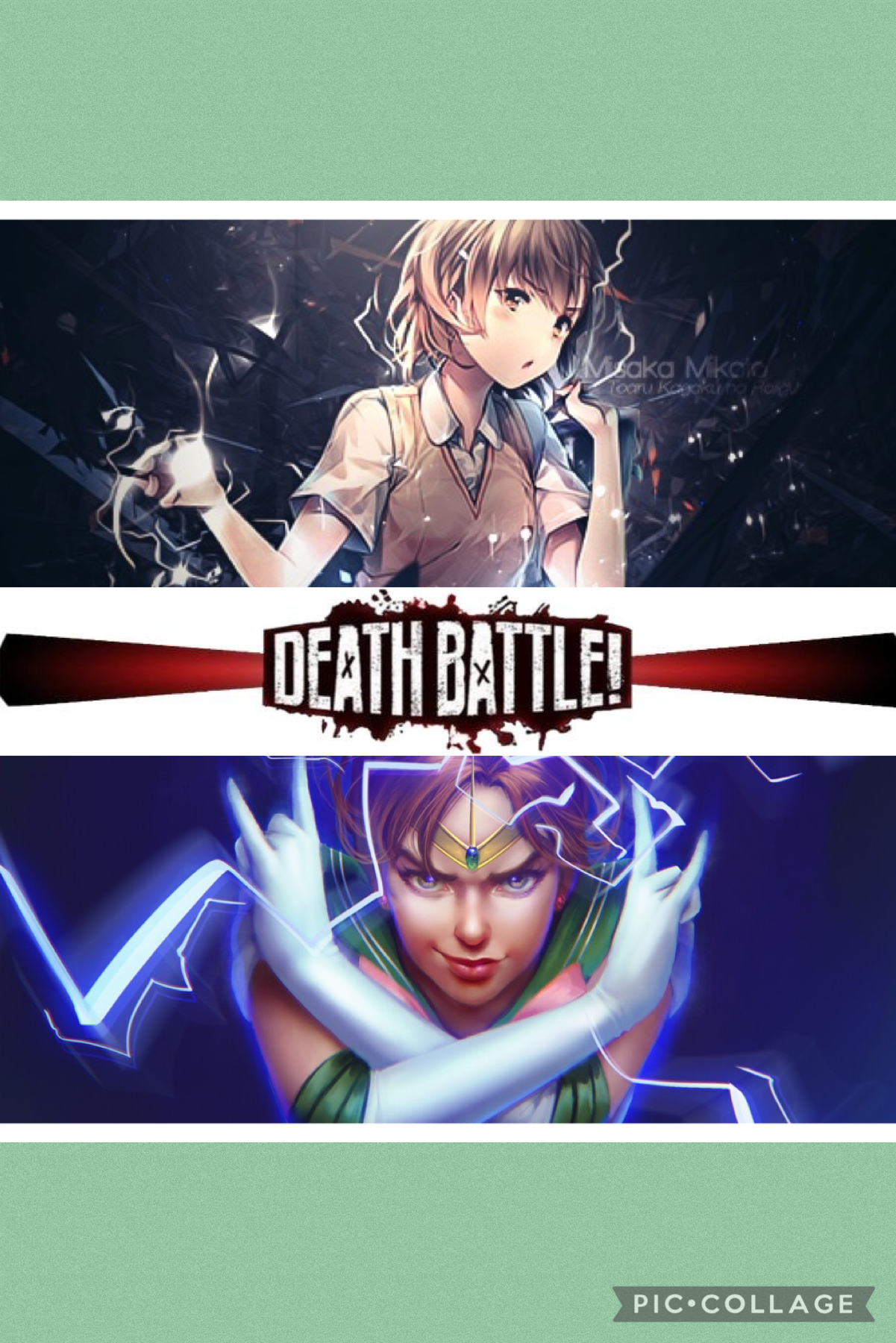 Mikasa Mikoto versus sailor Jupiter who would win between these female livewires