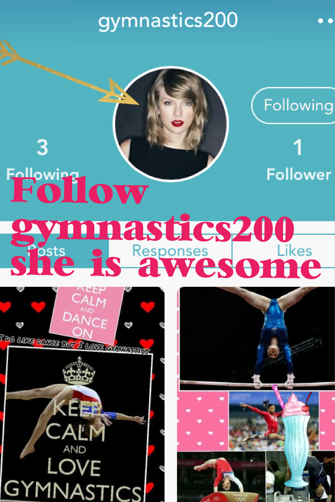 Follow gymnastics200 she is awesome!!!