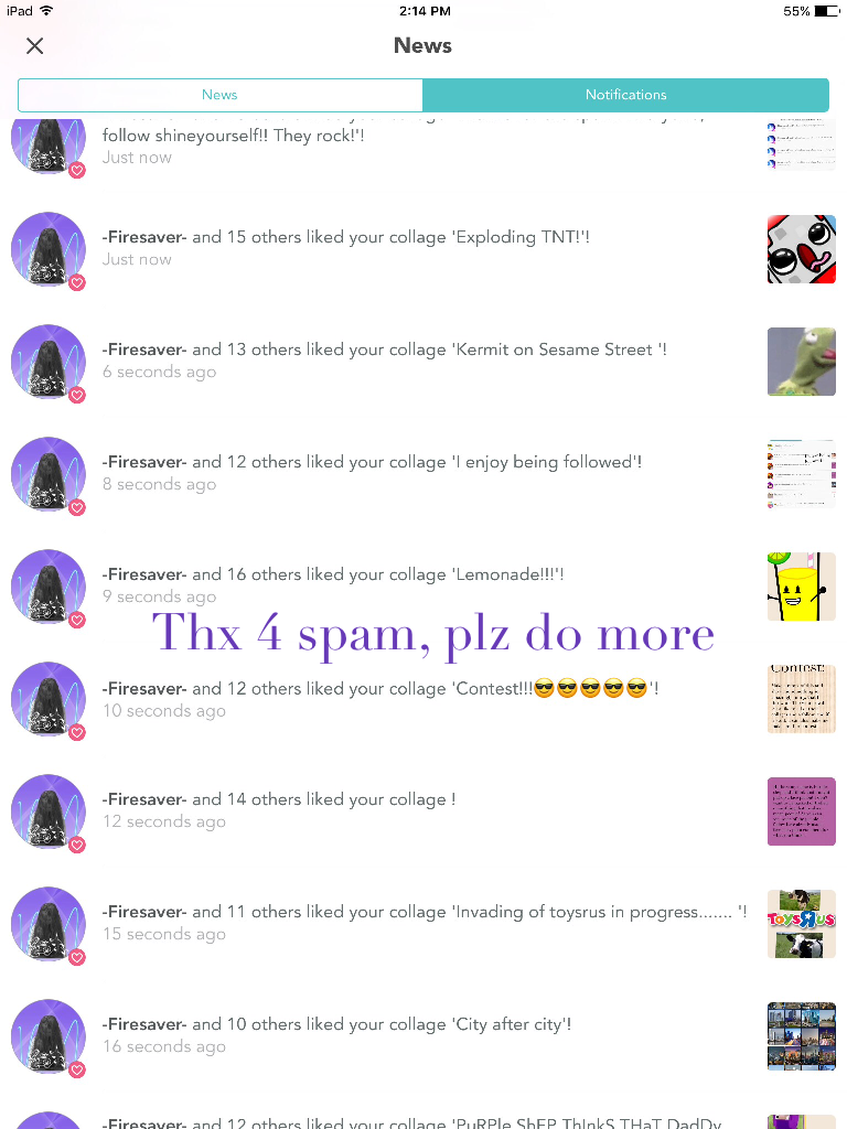 Thx 4 spam, plz do more