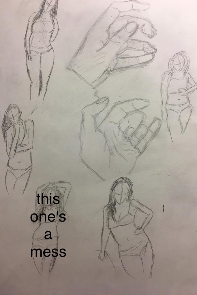 bootiful bodies ft. my left hand

these aren't the best because I only took 5 minutes to do each but I can look at something and draw it with accuracy but I can't draw something off the top of my head how do I practice that?