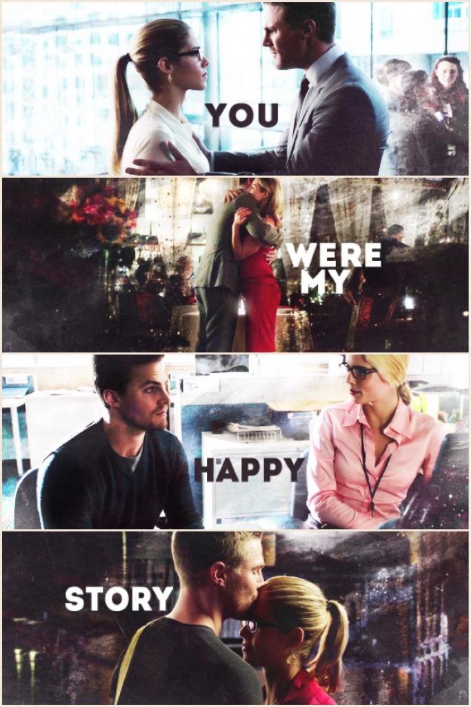 Olicity❤️🏹❤️💻❤️
You were my happy story. 
