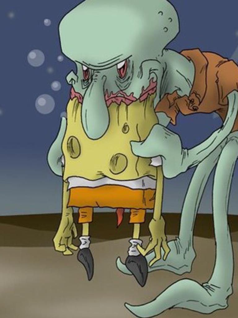 Squidward Kills spongebob!!!!!!!!!!!!!!!!!!!!