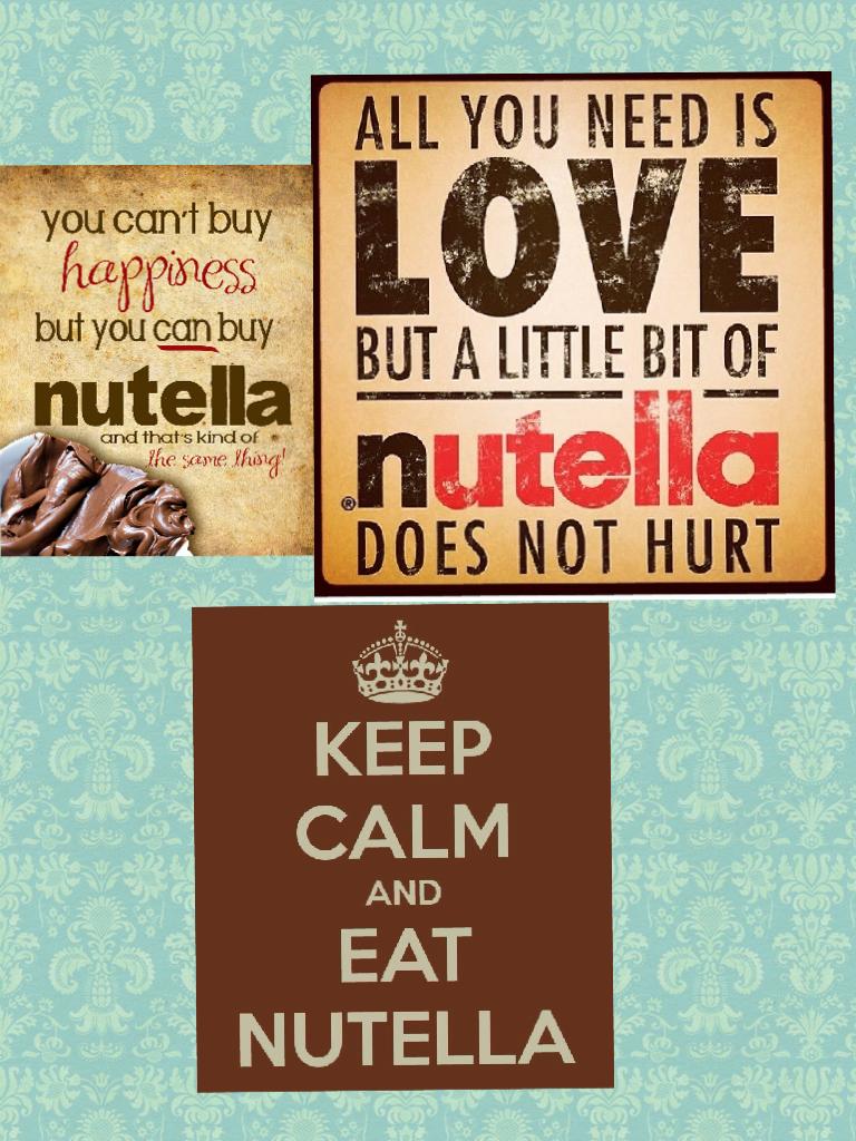 💙💚💜💙💚😂😂love Nutella 💚💙💜💚💙💜😂😂