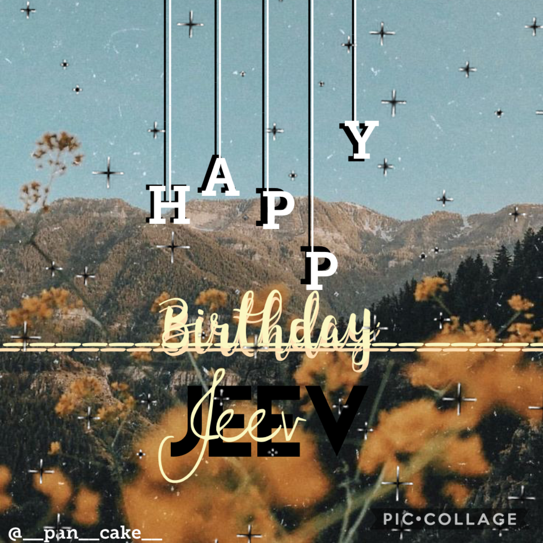 Okay I finally did it haha. Happy birthday Jeev! 💖💖💖💖💖💖🥳