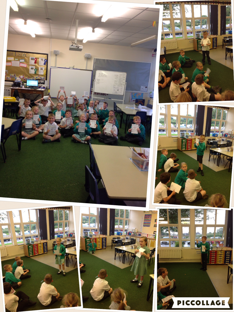 We celebrated our SMART learning by recognising we all SMART in different ways. 